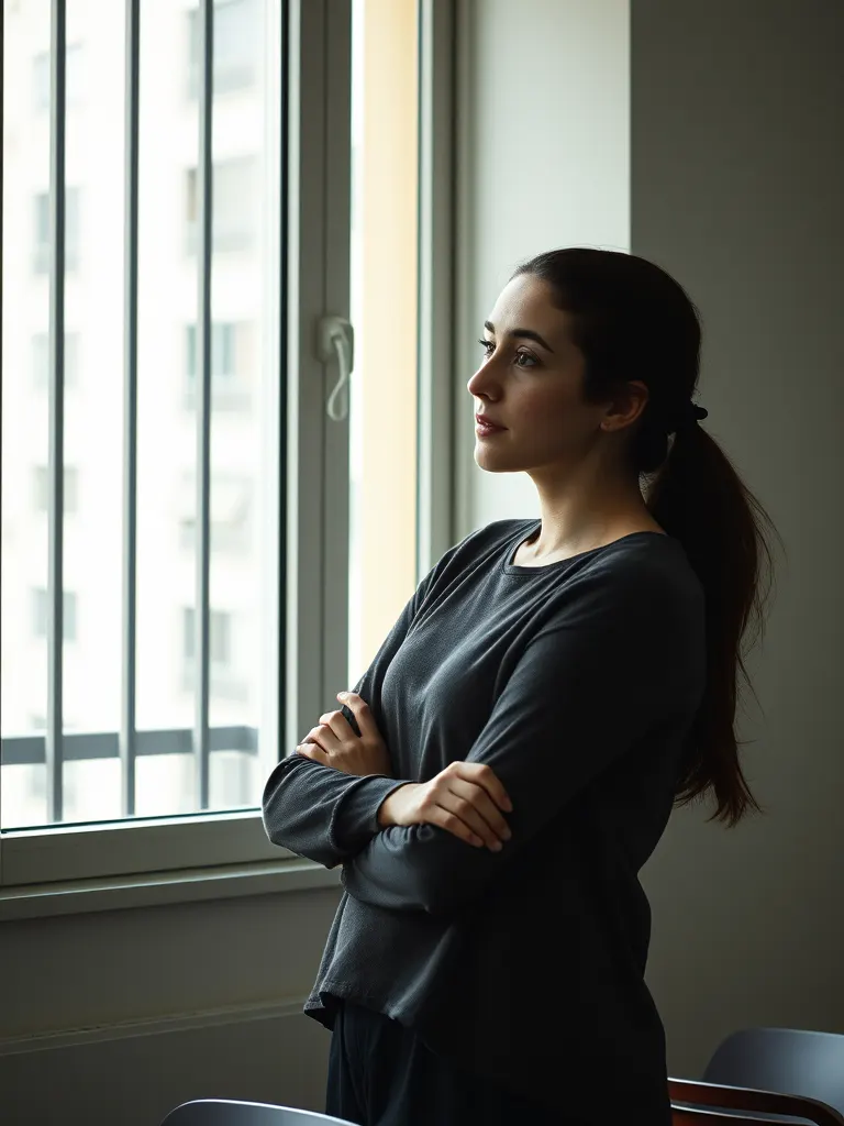 Retrato de Mireia Solans, profesora de catalán